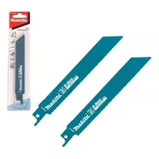 2 Lâminas De Serra Sabre 152mm Para Metal Makita D-51627 N.f