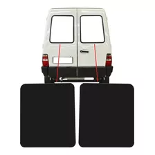 Porta Traseira Bau Fiorino Chapa Vidro 0.90mm