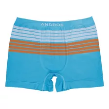 Boxer Hombre Andros Microfibra Rayas Combinadas Art 5245