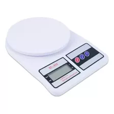 Balanza Gramera De Cocina Digital Sq Cozinha Sf-400 Pesa Hasta 7kg Blanca