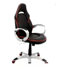 Silla Ref. Pregamer Ergonomica, Basculante Color Negro/blanc