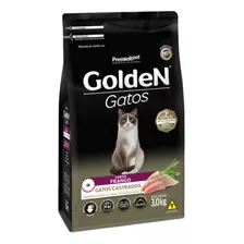 Ração Golden Gatos Castrados Frango 3kg