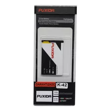 Bateria P/ Nokia Lumia 900 Puxida K-42 Bl-5j 1250 Mah