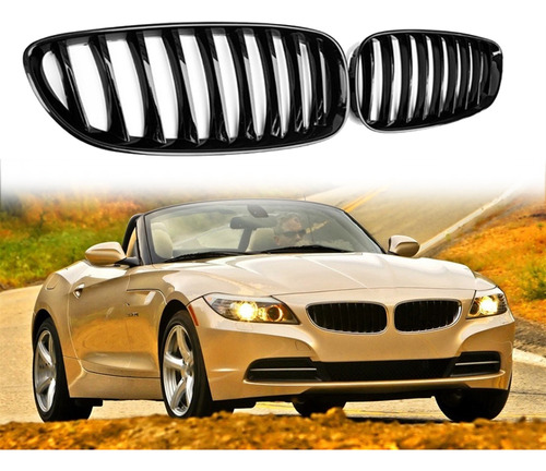 Parrillas Delanteras Negras Para Bmw E89 Z4 2008-2016 Foto 2