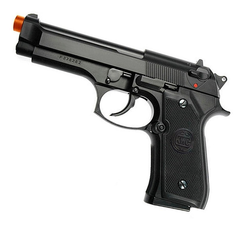 Pistola Rossi Melal Kwc  M92 Airsoft 6mm Spring + Bbs Gratis
