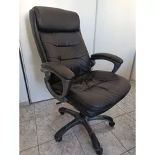 Sillon Masajeador Ejecutivo Reclinable Ecocuero Presidencial