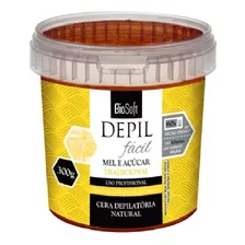 Biosoft Cera Depilatoria Mel E Acúcar Tradicional 550g