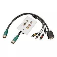 Conectores Easy Pull Tipo A M / F Vga Rca Audio Video Compue