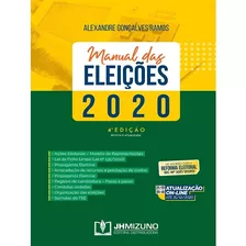 Livro Manual Das Eleições 2020 Ec 107/2020 4 Ed