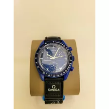 Increíble Reloj Omega X Swatch Neptuno.