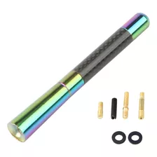 Antena Corta Universal Para Techo Auto 12cm Varios Colores