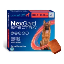 Pastilla Pulgas & Garrapata Nexgard Entre 30-60kg + E.gratis