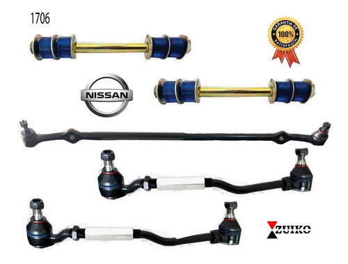 Kit Barras Y Cacahuates Nissan Pick Up 720 81-93 4x2 Foto 2