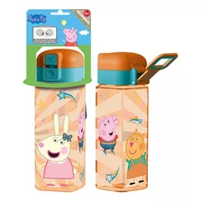 Botella Infantil De Peppa Pig Safety Lock De 550 Ml