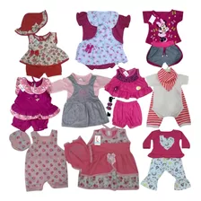 Roupas De Bebê Lote Com 10 Peças Ou Conjuntos Menina 