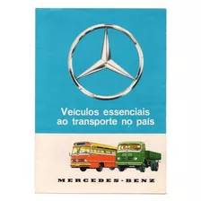 Folder - Caminhões E Onibus - Mercedes Benz - Anos 60