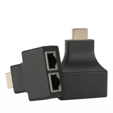 Extensor Hdtv A Ethernet Rj45 Cat5-e/6, 1080p, Hasta 30 Mts