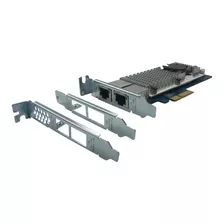 Tarjeta Red 10gigabit 2 Puertos Pcie Gen3 X4 Lan-10g2t-x550