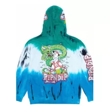 Sudadera Ripndip Dye Tie Verde Azul Hoddie Impecable Origina