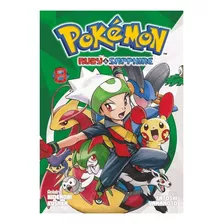 Livro Mangá Pokemon Ruby And Sapphire Vol. 08 Hidenori Kusaka Planet Mangá Editora Panini 2020