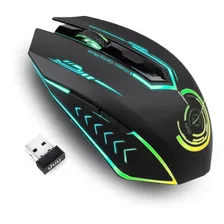 Mouse Gamer Uhuru Inalámbrico 7200 Dpi 5 Botones Led Ergo