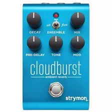 Pedal De Efecto Strymon Reverb Cloudburst Azul