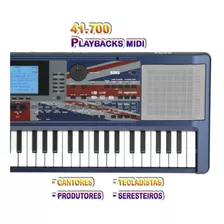 41.700 Playbacks Midi Para Teclados Korg E Produção Musical
