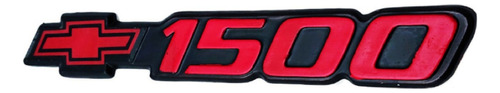 Par Emblemas Chevrolet Cheyenne Silverado 1500 99-07 Rojo Foto 3