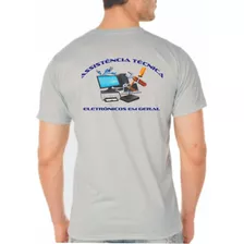 Camiseta Assistência Técnica Uniforme Trabalho Eletronicos