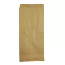 Bolsa De Papel Kraft Panaderia N° 4 X1000