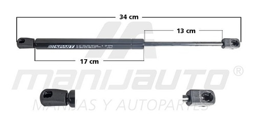 Par Amortiguadores Cofre Ford Grand Marquis 1998 - 2004 Mnj Foto 3