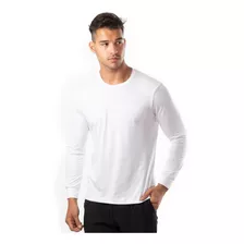 Paquete 6 Playeras Manga Larga Slim Lycra Cómoda Termica Fit