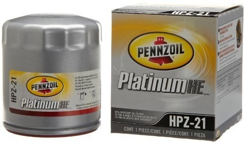 Foto de Pennzoil Hpz-21 Filtro De Aceite Giratorio De Platino