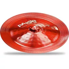 Paiste Colorsound 900 China Platillo Rojo 18 PuLG.