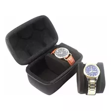 Estuche Case De Viaje Reloj De Pulsera Joyas 2 Slots