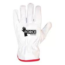 Guantes De Cabritilla Certificado Force (pack 10 Unidades)