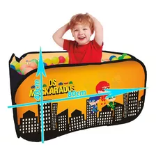 Piscina Infantil Com 100 Bolinhas Os Maskarados