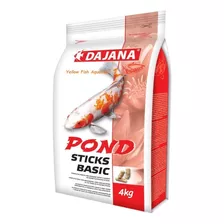 Ração Dajana Pond Sticks Basic * 4 Kg Carpas E Kinguios