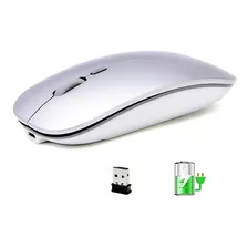 Mouse Sem Fio Regaregavel Para Macbook Pro 13 Cor Prateado