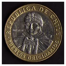 Moneda Chile 100 Pesos 2015 (#1)