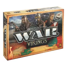 Jogo War Vikings Tabuleiro Estratégia Mesa Guerra Grow