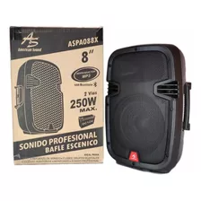 Cabina 8 Pulgadas American Sound Recargable 