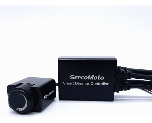 Kit Faros Auxiliares Led Sercomoto Sm4123d Con Smart Dimmer Foto 4