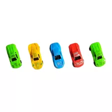 5 Mini Carrinhos De Brinquedo Miniatura Roda Livre Infantil