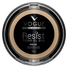 Polvo Compacto Resist Larga Duración Vogue Color Bronce