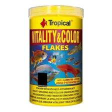 Alimento Peces Vitality & Color Flakes Tropical 200g