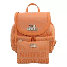 Steve Madden Mochila Casual Para Mujer Bgeni Correas Anchas Con Mini Neceser 