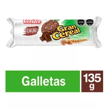 Costa Galleta Gran Cereal Fibra Cacao 135gr
