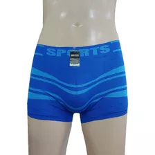 Boxer Adolescente Hombre Rayados Microfibra Niño Calzoncillo