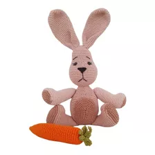 Coelho De Crochê Amigurumi Brinquedo Infantil Páscoa